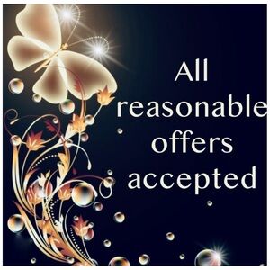 All reasonable offers accepted!